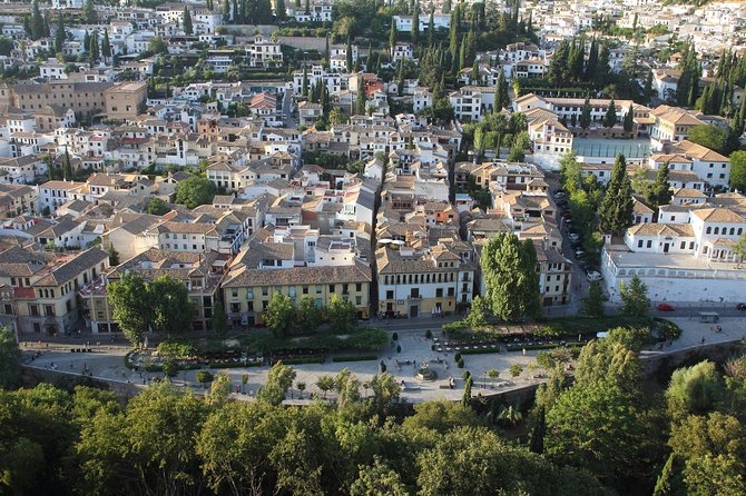 Alhambra & Generalife: Exclusive 3-Hour Private Tour with Tickets Included - Alcazaba views over Granada