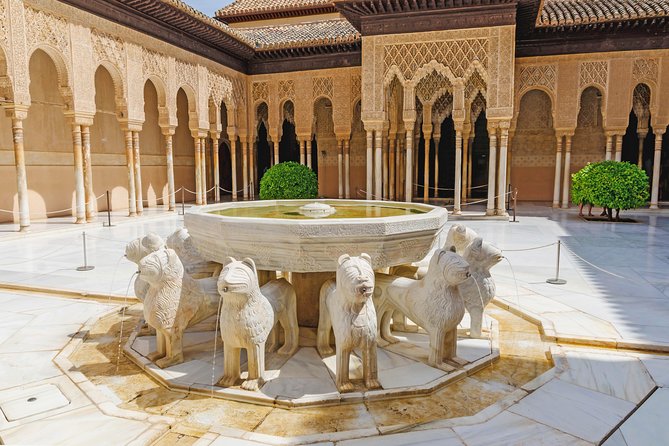 Alhambra Ticket and Guided Tour with Nasrid Palaces - Generalife Gardens: a calm beginning with a practical warning