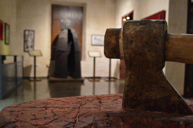 Exhibition Inquisition Instruments of Torture in Granada - The palace location below the Alhambra