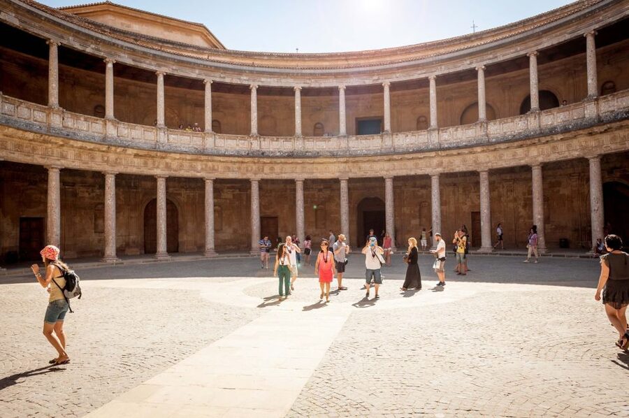 Fast-Track Alhambra & Nasrid Palaces Guided Tour - Palace of Charles V and the later Alhambra