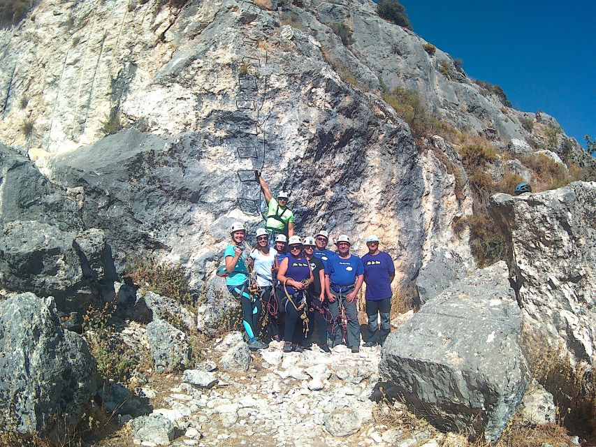 From Granada: 3-Hour Vía Ferrata in Moclín - Four obstacles that give the route its character