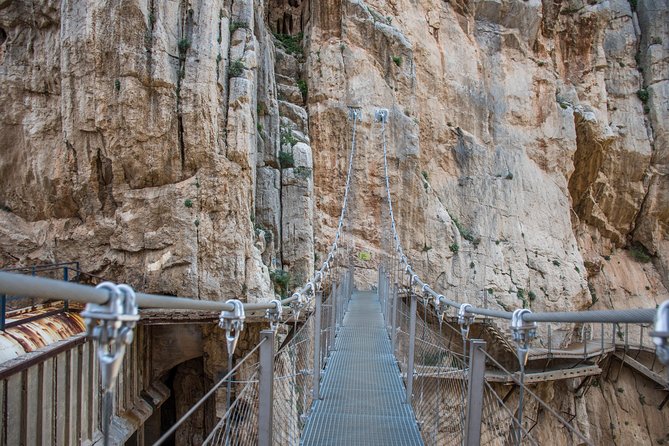 From Granada: Caminito del Rey Guided Tour & Guaranteed Tickets - Three hours on the suspended walkway
