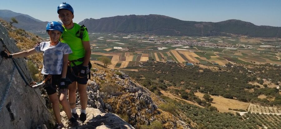 From Granada: Climb Zafarraya's 'Via Ferrata John Hogbin' - The ride back to Granada