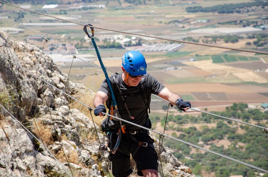 From Granada: Climb Zafarraya's 'Via Ferrata John Hogbin' - Who should choose this outing?