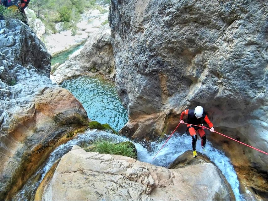 From Granada: Rio Verde Canyoning Tour - Learning the ropes before entering the canyon