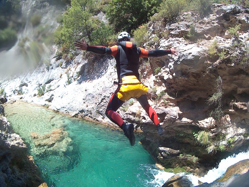 From Granada: Rio Verde Canyoning Tour - What is included, and what you still need