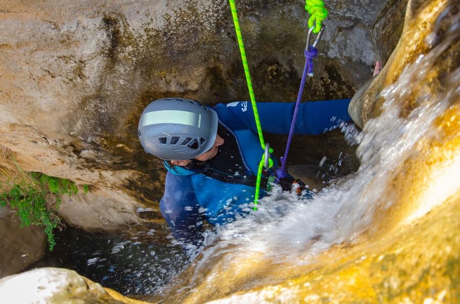 From Granada: Rio Verde Canyoning Tour with Lunch - Rio Verde is the main event