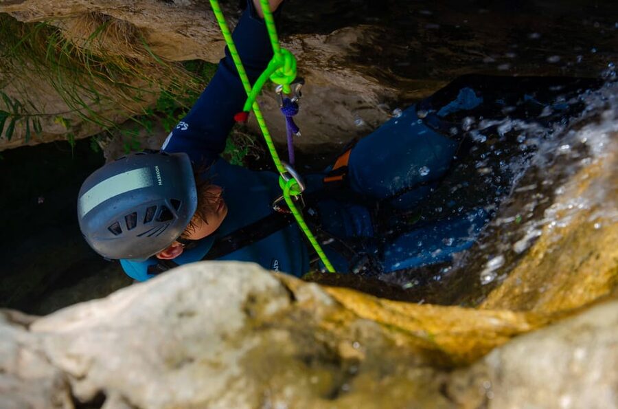 From Granada: Rio Verde Canyoning Tour with Lunch - A 45-minute walk and safety briefing