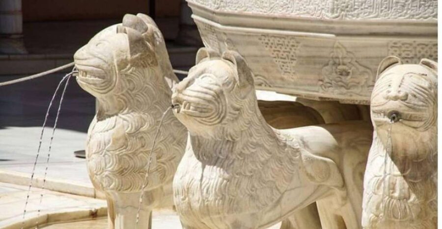Granada: Alhambra and Nasrid Palaces Tour without Tickets - The Nasrid Palaces and their fine detail