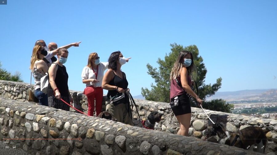 Granada: Guided Albaicín Visit with Pets - Plaza Larga and everyday Albaicín life