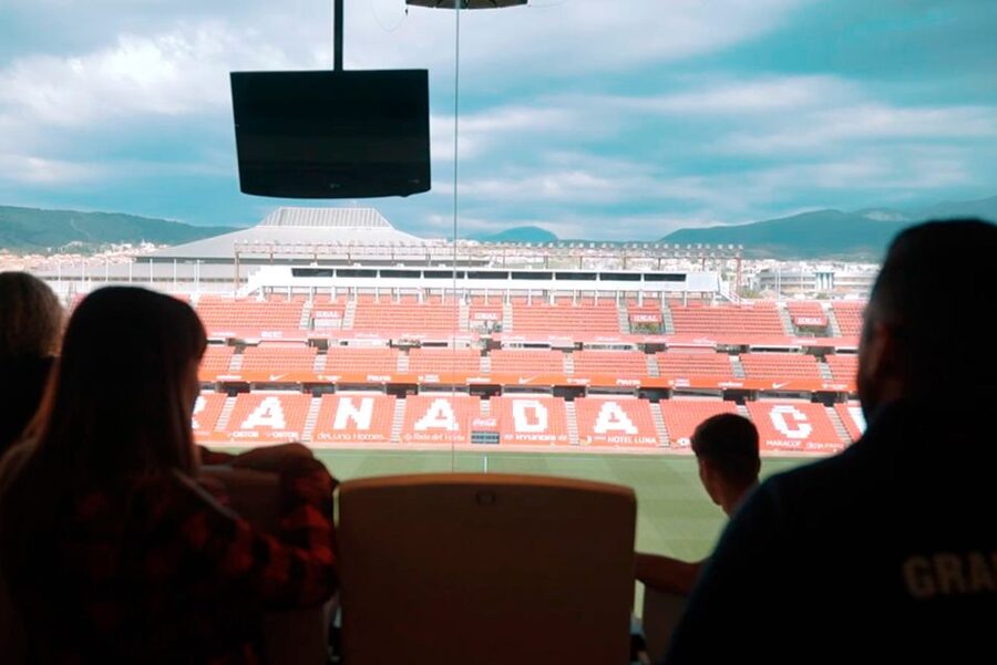 Granada: Los Cármenes Stadium Guided Interactive Tour - Inside the press conference room