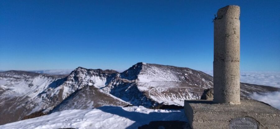 Granada: Sierra Nevada Veleta Peak Trek with Lunch - Snowshoes, poles, and winter conditions
