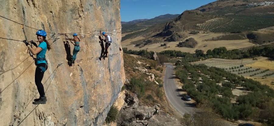 Granada: Via Ferrata Moclín with Transfers - The 35-minute ride from Granada
