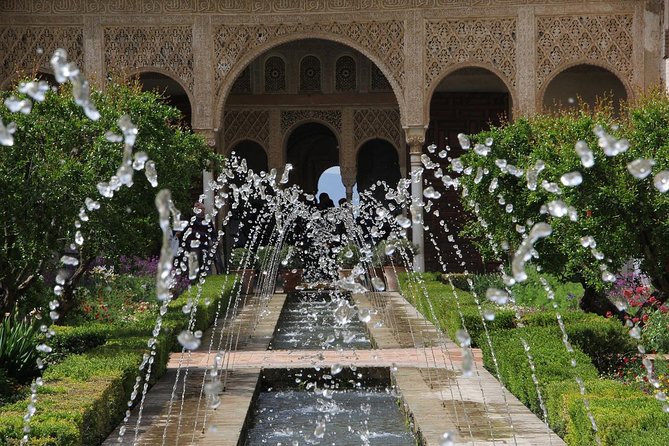 Group tour: the Alhambra of Granada - The Royal Complex and palace details