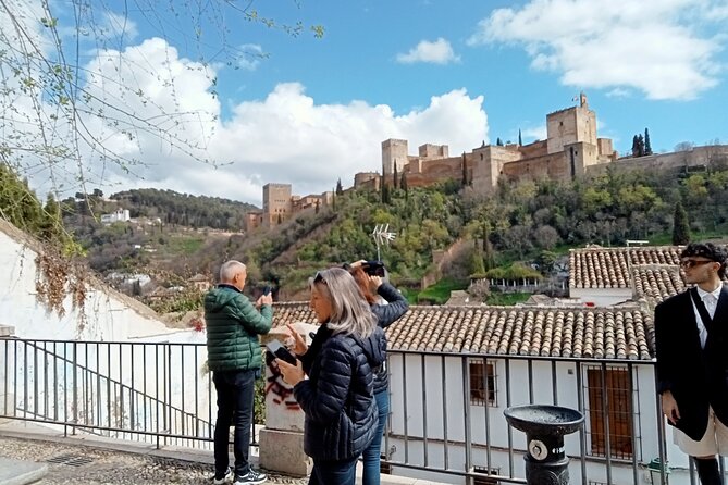 Guided Walking Tour with Panoramic Views and Terraces of Granada - Plaza Bib-Rambla and the longest pause
