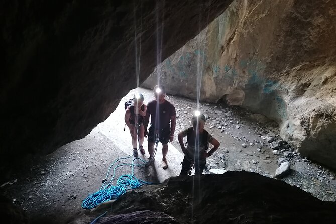 Half Day Adventure through Los Cahorros in Monachil - The cave and climbing sections