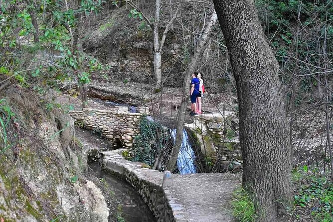 Hiking in the natural park on the outskirts of the Alhambra - Starting at Puente del Aljibillo