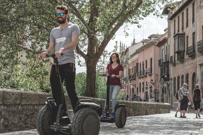 Segway Your Way Through Granada's History: The Ultimate Ride - Fuente del Avellano and the first big view