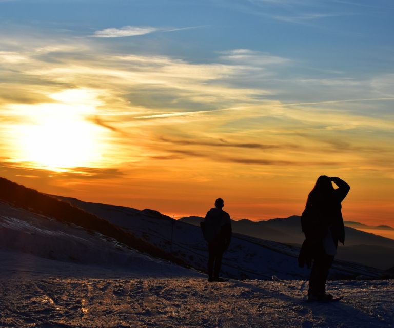 Sunset in Sierra Nevada at 2,500m altitude - Why this sunset is different from a Granada viewpoint