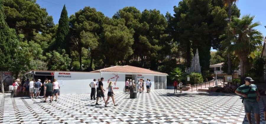 Tropical Coast and Caves of Nerja Day Tour from Granada - Salobreña adds another castle view