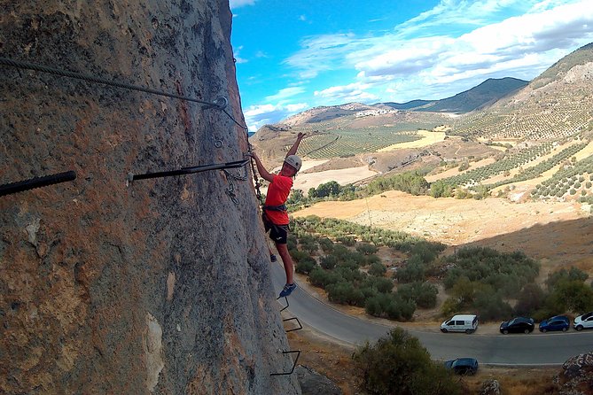 Vía Ferrata in Granada - Moclín - How the guide support affects the experience